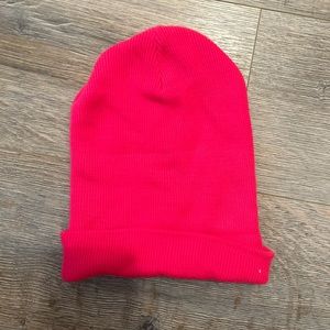 Aritzia Neon Pink Toque